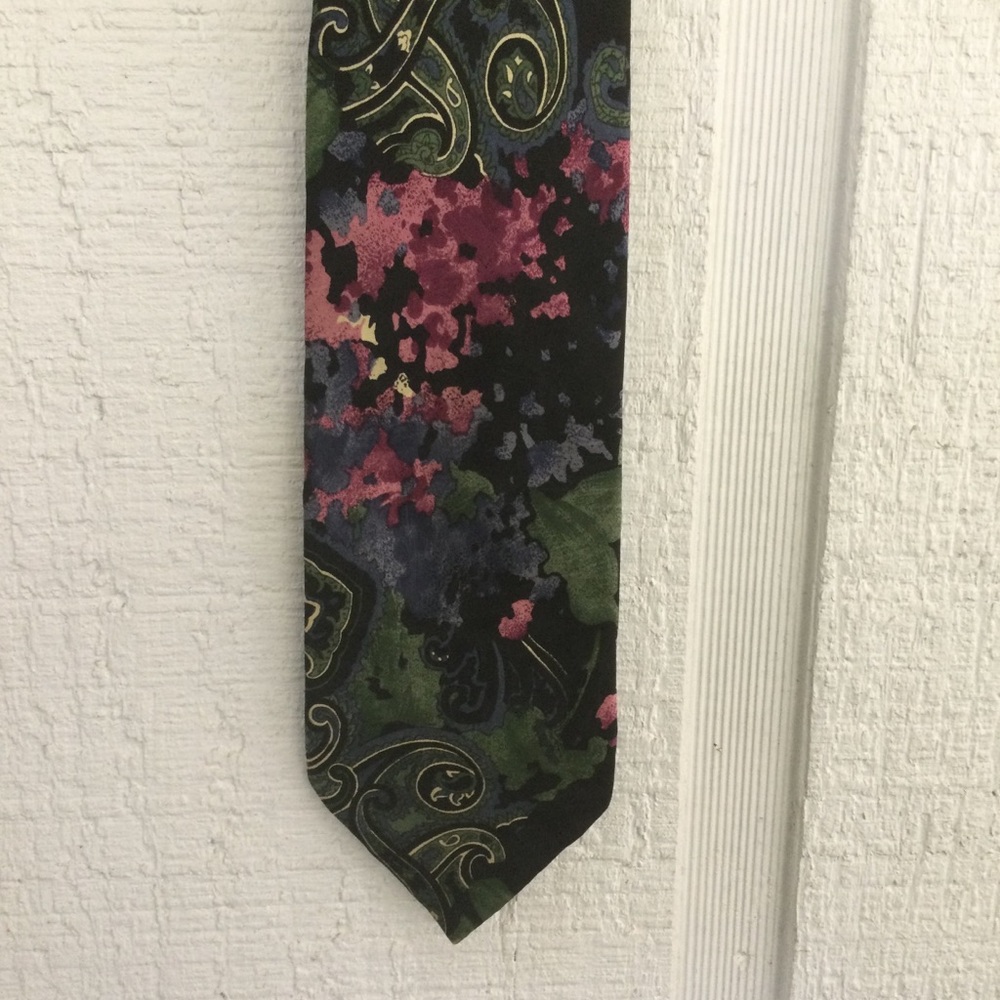 Stefano Milano Print Silk Tie